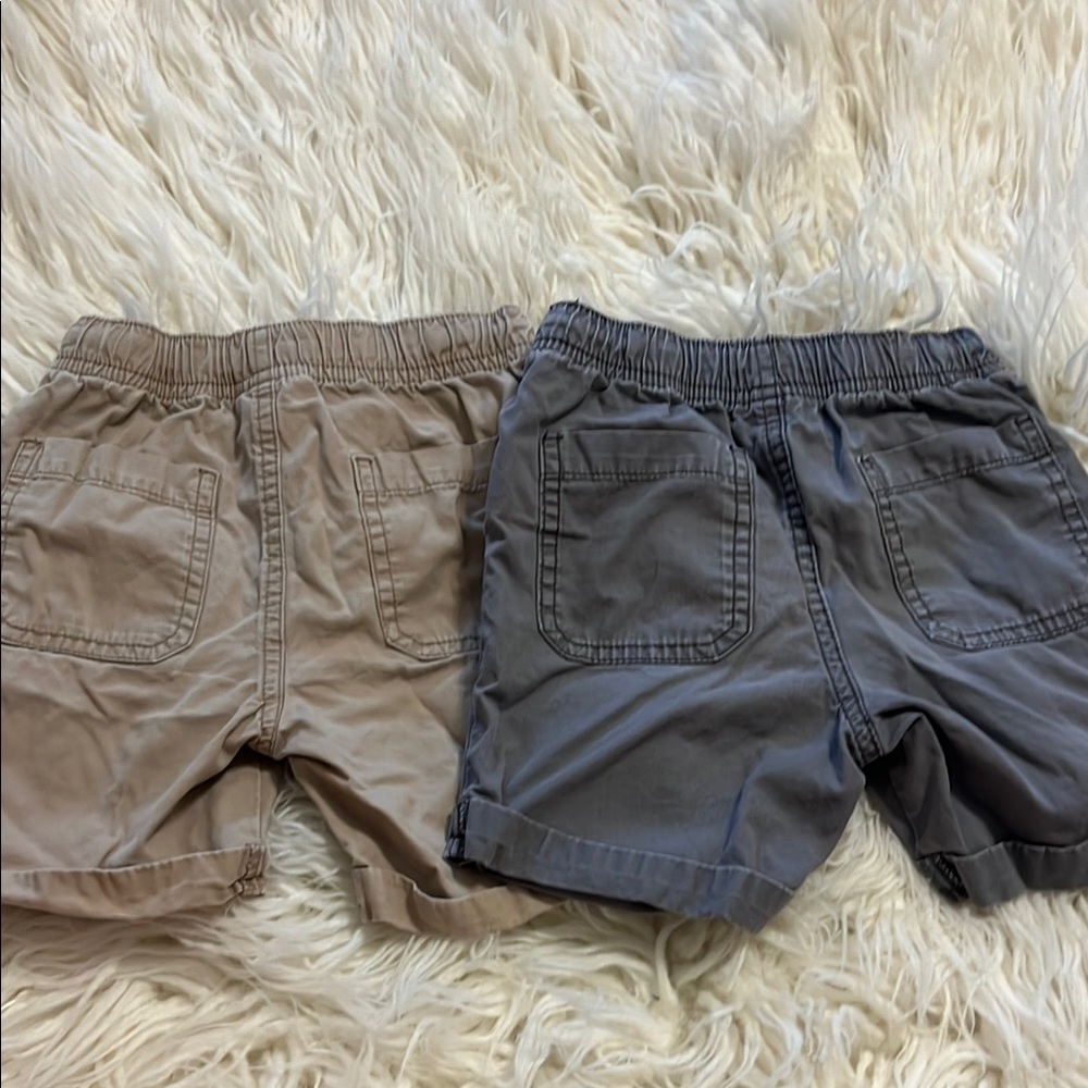 Toddler boy pull on shorts - set of 2 - Picture 3 of 5